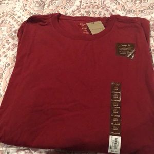 Long sleeve crew neck tee